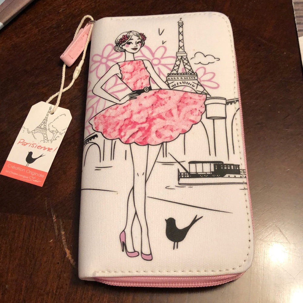 New pink wallet